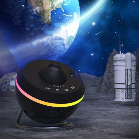 

Helenmas Galaxy Projector 1 Planetarium Star Projector Realistic Starry Sky Night Light with Solar System Constellation Moon for Kids Adults Bedroom Ceiling Home Living Room Decor Lights on Clearance