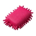 thumbnail image 2 of ZOURIH 2 Pieces Microfiber Shag Whiteboard Eraser Shag Washable Dry Eraser Board Eraser for Chalk, Classroom Teacher Supplies, Home and office,Hot Pink, 2 of 5