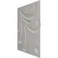thumbnail image 4 of 19 5/8"W x 19 5/8"H Acacia EnduraWall Decorative 3D Wall Panel, Universal Pearl Metallic Sea Mist (Covers 2.67 Sq. Ft.), 4 of 6