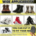 thumbnail image 3 of Boot Heel Replacement 1 Pair Anti Slip Shoe Grips Shoe Heel Repair Shoe Sole Protector Shoe Repair Kit Shoe Sole Repair Heel Repair Kit For Shoes Rubber Soles For Bottom Of Shoes For Rubber Front Sole, 3 of 5