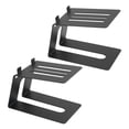thumbnail image 3 of Desktop Speaker Stands, 1 Pair, Studio Monitor Riser with Vibration Dampening Pad and 5° ywm58, 3 of 6