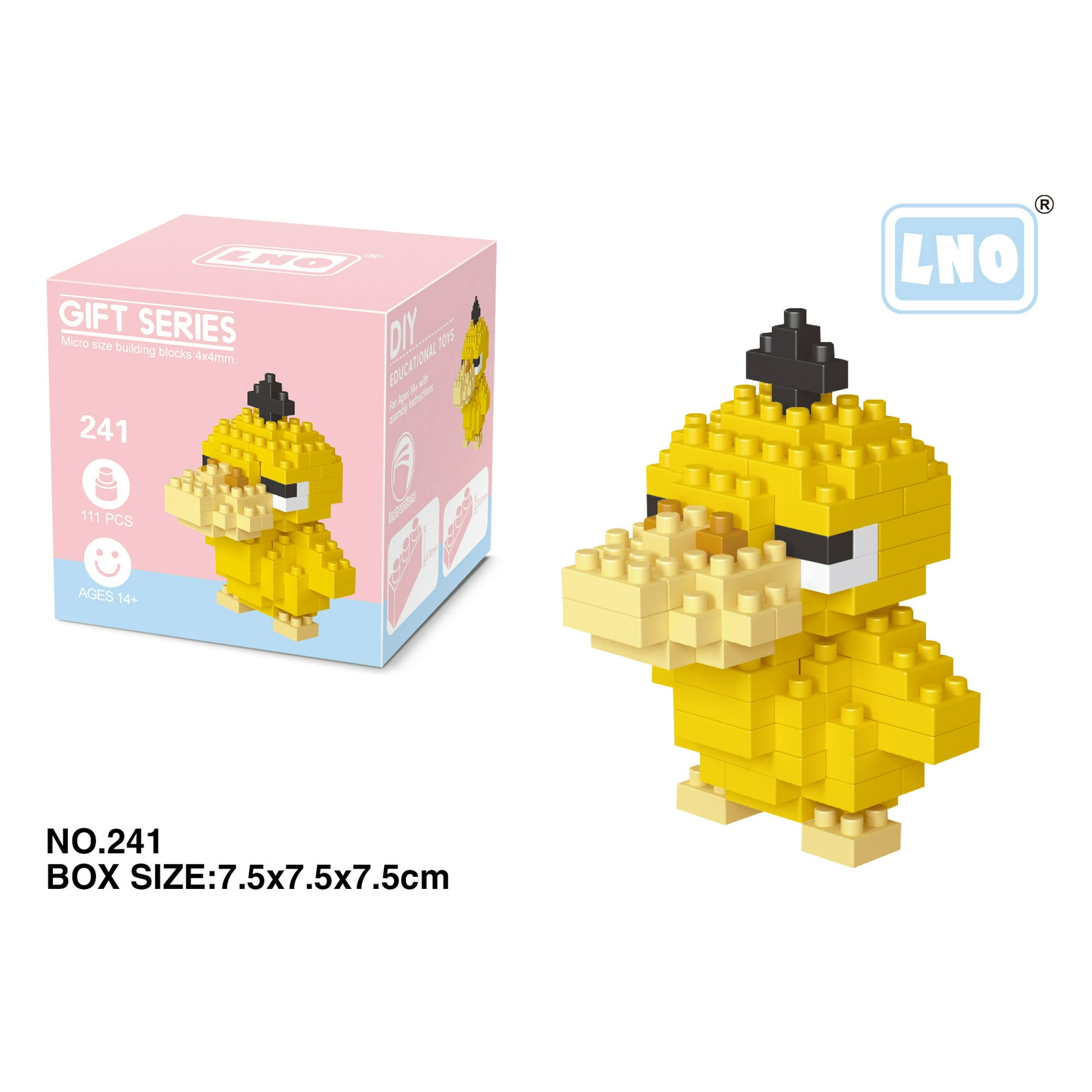 Qianli Pour Pokemon Psyduck Nanoblock Pokemon Series Jouets Pour Enfants Walmart Canada