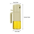thumbnail image 3 of Dvkptbk Oil Sprayer for Cooking Household Spray Oil Can Does Not Hang Oil Does Not Drip Oil Outdoor Double-Use Oil Bottle Leak Proof Atomization Press Oil Spray Can Kitchen Gadgets, 3 of 4