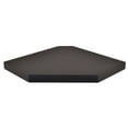 thumbnail image 4 of WELLAND 20" Phoenix Wall Floating Shelf Display Rack Corner Shelf, 20"D x 28"W x 1.75"H, Black, 4 of 7