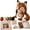 B-70728bb, variant on DIY Crochet Hat Kit for Adults, Fantasy Animal Crochet Kit with Step-by-Step Guide, Yarn & Hooks Included, Fits Most Handmade Gift for Craft Lovers