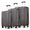 Deep Green, variant on Gowill 4 Piece Hardside Luggage Set 28/24/20/12 inch Hardshell Lightweight Spinner Wheels Carry-on and Checked Suitcase.Navy