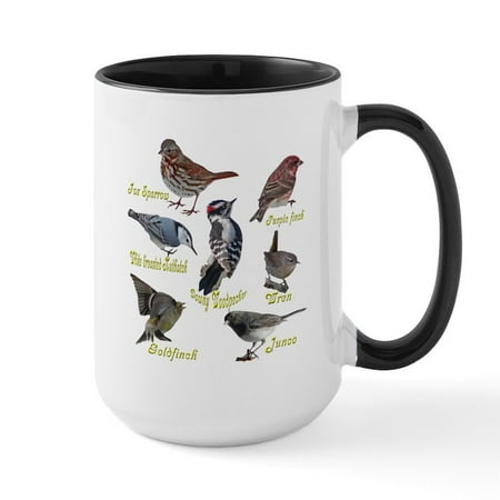 

CafePress - 12 X Blk T Ceramic Mug - 15 oz Ceramic Large Mug