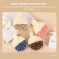 thumbnail image 3 of 5Pcs Shower Ball Assorted Color Exfoliating Foaming Bathing Round Simple Design Adults Bathroom Use, 3 of 8