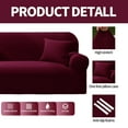 thumbnail image 3 of Sofa Cover Slipcover Stretch Elastic 3 Seater Sofa Couch Furniture Protector Fit, Machine washable Sofa Slipcover ,Mutiple Colors,Home Decor, 3 of 9