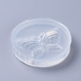 thumbnail image 2 of 10pcs Food Grade Silicone Molds Fondant Molds For DIY Cake Decoration Chocolate Candy UV Resin & Epoxy Resin Jewelry Making Butterfly White 58x11mm Butterfly: 50x30mm, 2 of 2