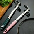 thumbnail image 6 of Ludlz Potato Masher Heavy Duty Fine Mesh Thickened Stainless Steel Manual Press Baby Food Crusher Kitchen Tool, 6 of 7