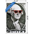 thumbnail image 3 of George Washington - Dollar Glasses Wall Poster, 22.375" x 34" Framed, 3 of 4