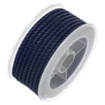 thumbnail image 3 of Unique Bargains Nylon Thread Twine Beading Cord 3mm Extra-Strong Braided Nylon Crafting String 4M/13 Feet, Dark Blue, 3 of 7
