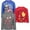 Iron man/miles morales/captain america, variant on Marvel Avengers Spider-Man Hulk Little Boys 3 Pack Long Sleeve T-Shirts Toddler to Little Kid