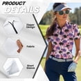 thumbnail image 6 of Binienty Palm Tree Matching Golf Shirts for Couples Fashion Athletic T-Shirts Tennis Outfits Funny Golf Shirt for Men Women Daily Wear ,Short Sleeve Quarter Zip Pullover, 6 of 7