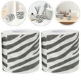 thumbnail image 3 of Miangastore 2pcs Zebra Print Toilet Paper Fun And Unique Bathroom Tissue With Animal Print Design For Bathroom Decor, 3 of 9