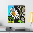 thumbnail image 3 of Daisy in Pop Art - Canvas, 3 of 10