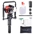 thumbnail image 1 of Yescom 900W 2 Stroke T Post Driver 32.7CC Gas Powered Portable Fence Pile Hammer Gasoline Motor Pile Driver with Piling Head Tools EPA Engine Yescom Modern, 1 of 9