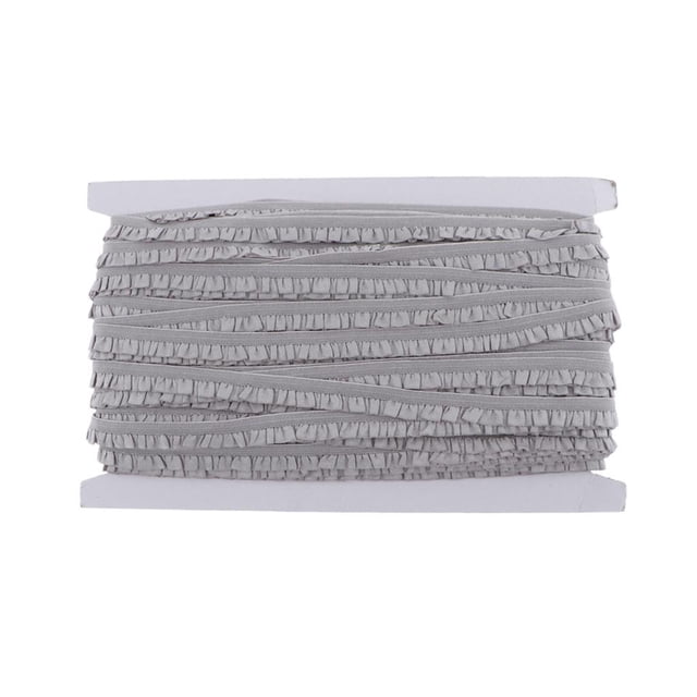 Carrete Elástico Baoblaze Banda de Costura Elástico para Pelucas Cintura Ropa Interior Gris