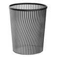 thumbnail image 4 of LANBB Bathroom Garbage Can, Can Bedroom, Office Can ( 8.4" X 9.8") Durable Household - Striped Waterproof Mini Can, 4 of 5