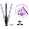 Upromax UV Sanitizer Wand Handheld Light Sterilizer/Portable Disinfection Stick for Household Travel Office Hotel Car