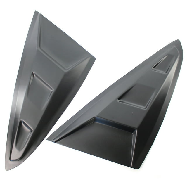 Mistaha BMW F34 Rear Side Window Louver Vent GZ.Y017YH - Premium Material, Easy Install, Direct Replacement - Black Plastic, 1 Pair