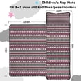thumbnail image 5 of Green and Red Christmas Pattern Toddler Nap Mats for Kids Preschool,59"x22" Sleeping Mat Bag or Kids,Toddler Sleeping Bag,Toddler Nap Mat or Daycare, 5 of 6