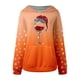 thumbnail image 4 of WILLBEST Sudadera de Mujer Cozy Style de Manga Larga con Capucha y Estampado Festivo, Ideal para Estar Cómoda En Casa y para Actividades Al Aire Libre X-Grande, 4 of 5