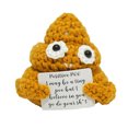 thumbnail image 2 of Lindo juguete patata con tarjeta positiva regalos para adultos (poo-Positivo) amarillo, 2 of 2