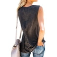 thumbnail image 2 of Sudadera Good Vibes para mujer, sudaderas con capucha sueltas informales, cuello redondo, camisetas de manga larga, camisetas Sincero  Ropa, 2 of 7
