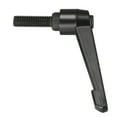 thumbnail image 3 of Uxcell M10 x 30mm Metric Adjustable Clamping Lever Handle with Stud Black 2 Pack, 3 of 5