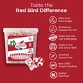 thumbnail image 2 of Red Bird Individually Wrapped Peppermint Candy Puffs, Gluten Free, Kosher, Non-GMO, 52 oz, Tub, 2 of 7