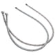 thumbnail image 2 of EeaseMX Manguera de agua potable de acero inoxidable, flexible y resistente, conector de entrada para grifo de agua caliente y fría, para fregadero de cocina, baño y hogar (80 cm), 2 of 7