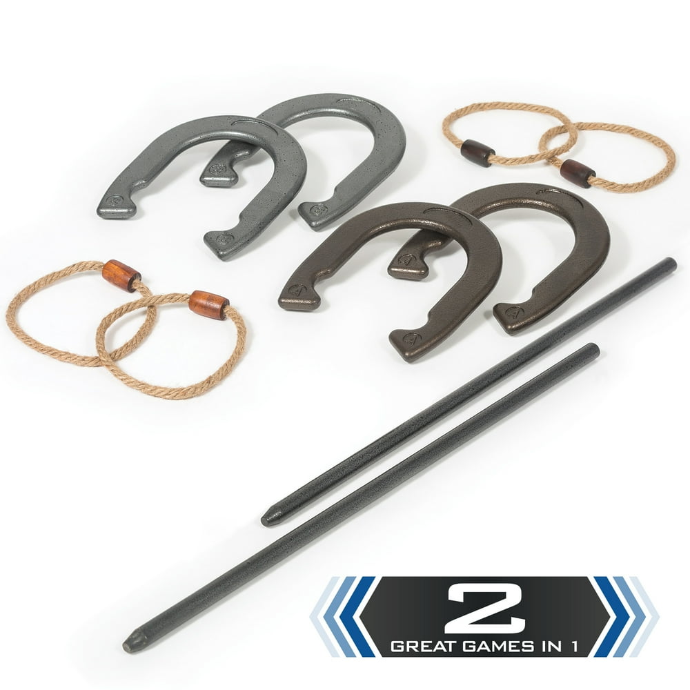 Eastpoint Sports Horseshoe Ring Toss Game Set Outdoor Set With 4