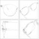 thumbnail image 5 of Crday Blue Light Blocking Glasses(2-pack )for Anti Headache And Eyes Strain Super Light Weight Gift, 5 of 5