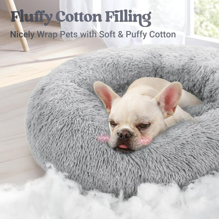 Puffy dog bed hot sale