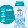 thumbnail image 4 of aphouse Light In-Wash Scent Booster Laundry Beads, No Heavy Perfumes, Ocean Breeze Scent, Long Lasting Freshness & Odor Eliminator for Laundry, HE Safe, 24 oz, 4 of 8
