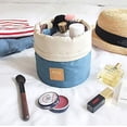 thumbnail image 5 of 2 piezas de bolsa de cosméticos impermeable de viaje, bolsa de aseo multifunción, cubo, maleta de almacenamiento para baño, bolsa de aseo, Toi portátil plegable, 5 of 5