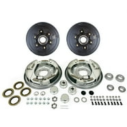 LIBRA 6 on 5.5 B.C. Trailer Hub Drum Kits with 12x2 Electric Brakes for 5200-6000 Lbs Axle, Hubs & Spindles - Canada