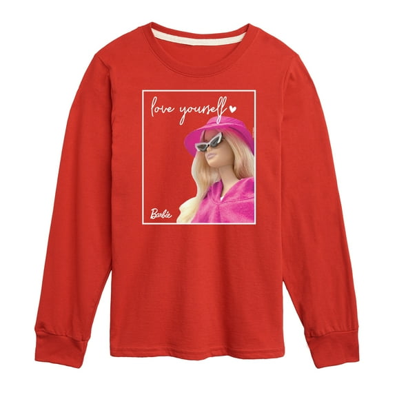 Barbie - Love Yourself - Toddler And Youth Long Sleeve Graphic T-Shirt