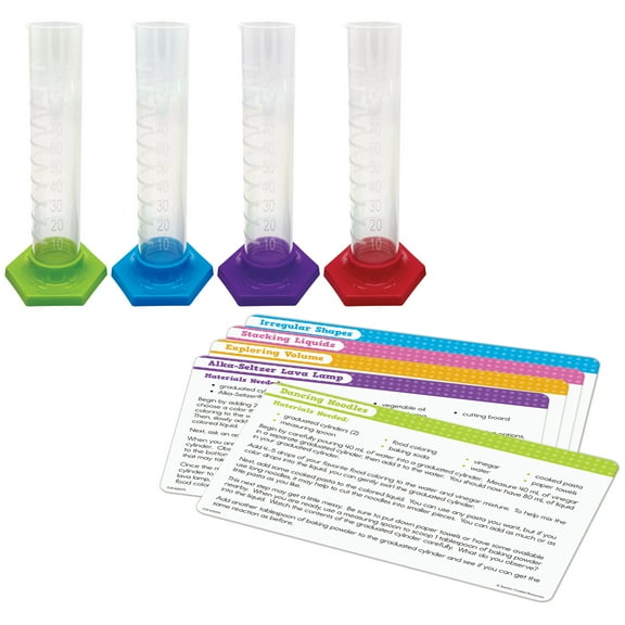 Teacher Created Resources Up-Close Science: Graduated Cylinders Activity Set