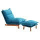 thumbnail image 3 of Puf Sillón Sillón Moderno Sofá Perezoso Individual para Juegos Tatami Interior azul, 3 of 10