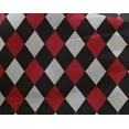 thumbnail image 4 of oneOone Georgette Viscose Bright Red Fabric Argyle Check Quilting Supplies Print Sewing Fabric By The Yard 42 Inch Wide, 4 of 4