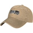 thumbnail image 1 of USCG Coxswain Vintage Wash Denim Baseball Cap, 1 of 8