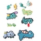 thumbnail image 2 of 10 Uds. Parches para coser con forma de dinosaurio, bonitos apliques bordados fáciles de usar para ropa, 2 of 5