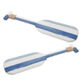 thumbnail image 1 of OUNONA 2Pcs Beach Oars Decorations for Home Wooden Nautical Style Wall Decor, 1 of 5