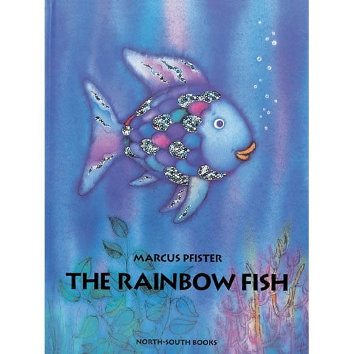 rainbow fish plush toy