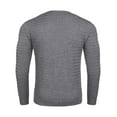 thumbnail image 4 of COOFANDY Men's White Sweater Cable Knitted Sweater Muscle Fitted Sweaters Crew Neck Pullover Knitwear, 4 of 9