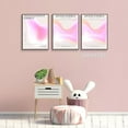 thumbnail image 4 of 3 Piece Pink Gradient Aura Energy Canvas Wall Art Trippy Positive Affirmations Room Aesthetic Posters Modern Minimalist Angel Number Spiritual Quotes Prints Paintings 12x16in Unframed, 4 of 6