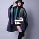 thumbnail image 4 of Minnieouse Ponchos de moda, capas ligeras, suaves, de gran tamaño, chales, silenciador lavable, bufanda acolchada de Cachemira de simulación Accesorios de disfraces Violeta, 4 of 5